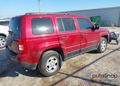 2016 Jeep Patriot Sport из США, поврежденный, VIN 1C4NJPBB2GD660019